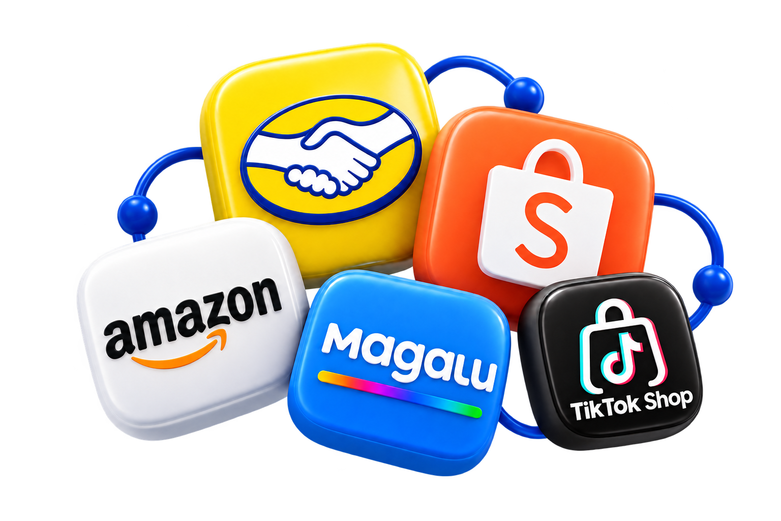 Múltiplos marketplaces em um único lugar